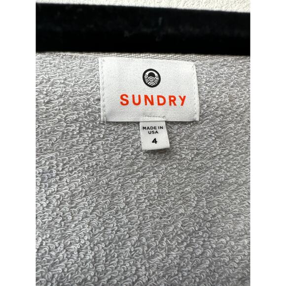 Sundry Sweater Gray Tie Dye Women US 4 Pullover - Picture 9 of 13